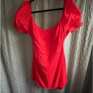Magnolia boutique red mini dress